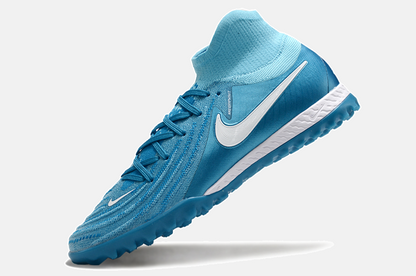 Chuteira Nike Phantom Luna TF - Azul e Branca - imagem 5