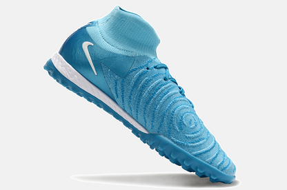 Chuteira Nike Phantom Luna TF - Azul e Branca - imagem 6