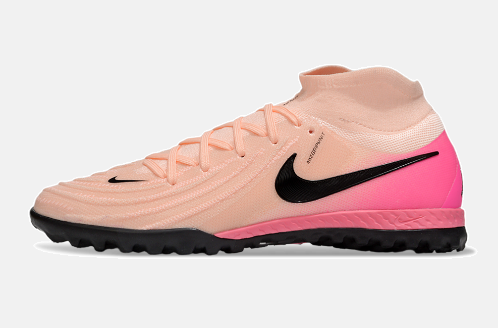 Chuteira Nike Phantom Luna TF - Rosa e Preta - imagem 4