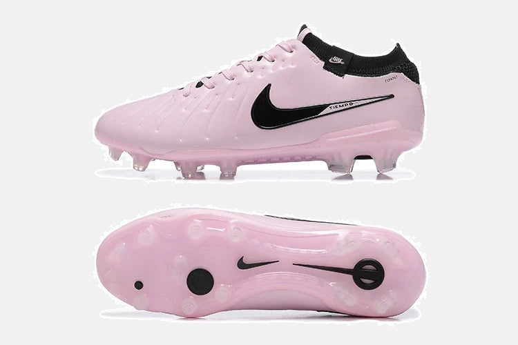 Chuteira Nike Tiempo Legend 10 FG - Rosa - vista traseira