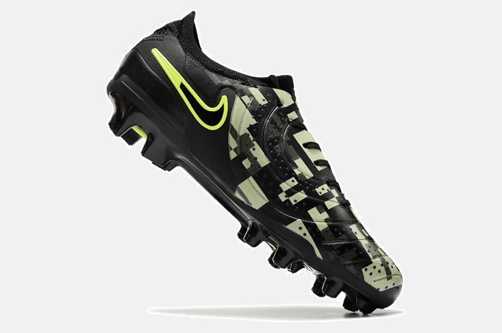 Chuteira Nike Tiempo Legend 10 FG - Preto e Verde - imagem 5