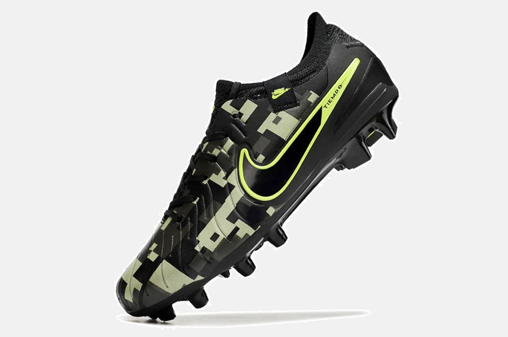 Chuteira Nike Tiempo Legend 10 FG - Preto e Verde - imagem 4