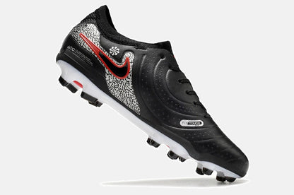 Chuteira Nike Tiempo Legend 10 FG - Preto e Vermelho - imagem 5