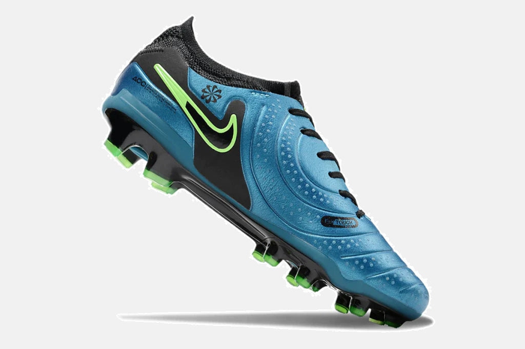 Chuteira Nike Tiempo Legend 10 FG - Azul e Preto - imagem 6