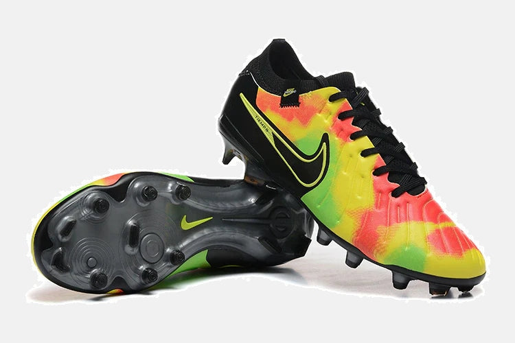 Chuteira Nike Tiempo Legend 10 FG - Colorido - detalhe