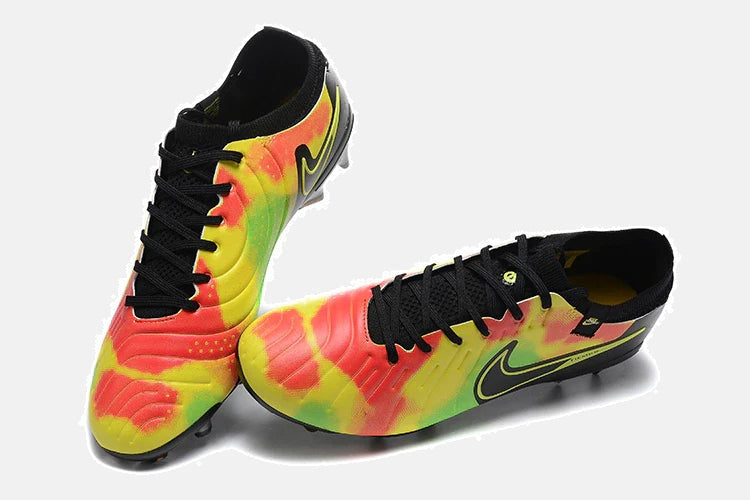 Chuteira Nike Tiempo Legend 10 FG - Colorido - vista traseira