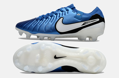 Chuteira Nike Tiempo Legend 10 FG - Azul - Pack Ambition - detalhe