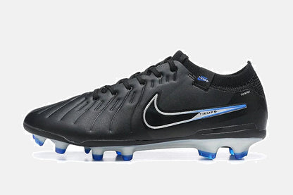 Chuteira Nike Tiempo Legend 10 FG - Preta e Azul - Shadow Pack - imagem 7