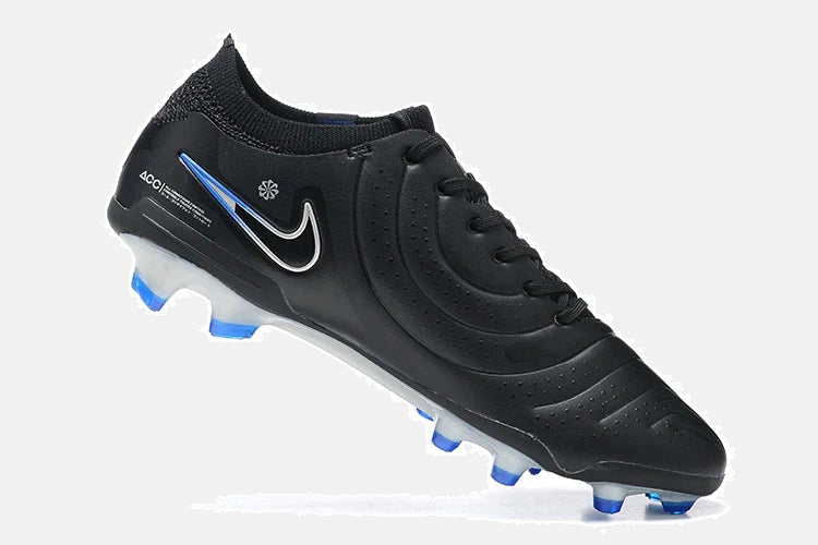 Chuteira Nike Tiempo Legend 10 FG - Preta e Azul - Shadow Pack - imagem 9