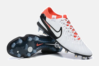 Chuteira Nike Tiempo Legend 10 FG - Branca - imagem 5