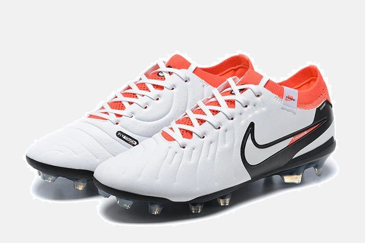 Chuteira Nike Tiempo Legend 10 FG - Branca - imagem 7