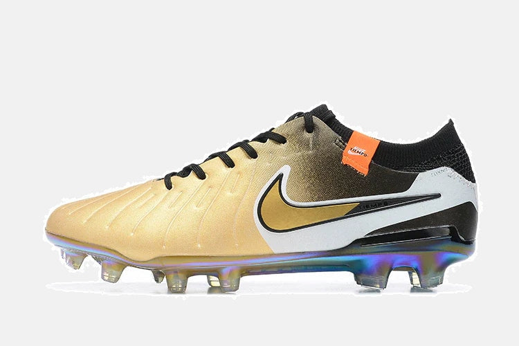 Chuteira Nike Tiempo Legend 10 FG - Dourada - Edição Especial - imagem 7