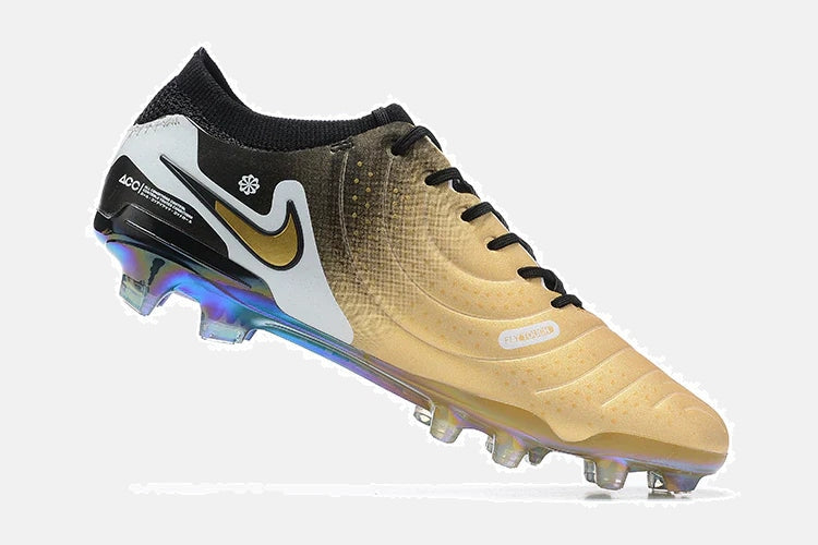 Chuteira Nike Tiempo Legend 10 FG - Dourada - Edição Especial - imagem 5