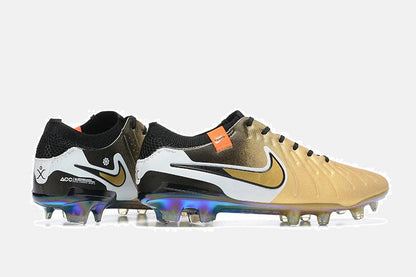 Chuteira Nike Tiempo Legend 10 FG - Dourada - Edição Especial - imagem 8
