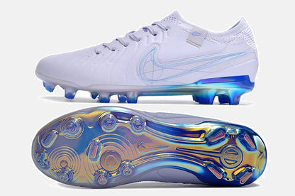Chuteira Nike Tiempo Legend 10 FG - Branco Gelo - vista traseira