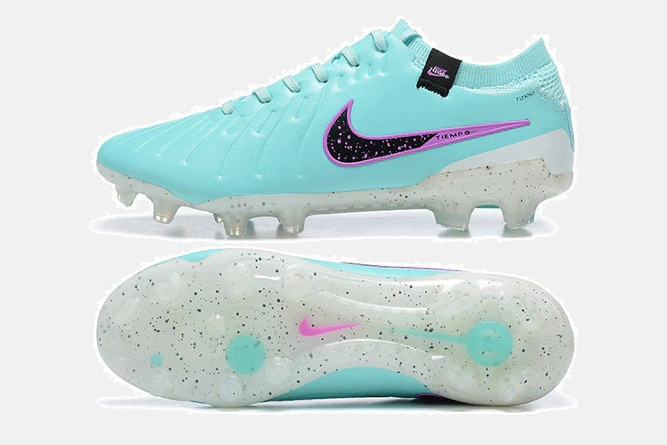 Chuteira Nike Tiempo Legend 10 FG - Azul - vista traseira