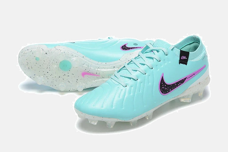 Chuteira Nike Tiempo Legend 10 FG - Azul - detalhe