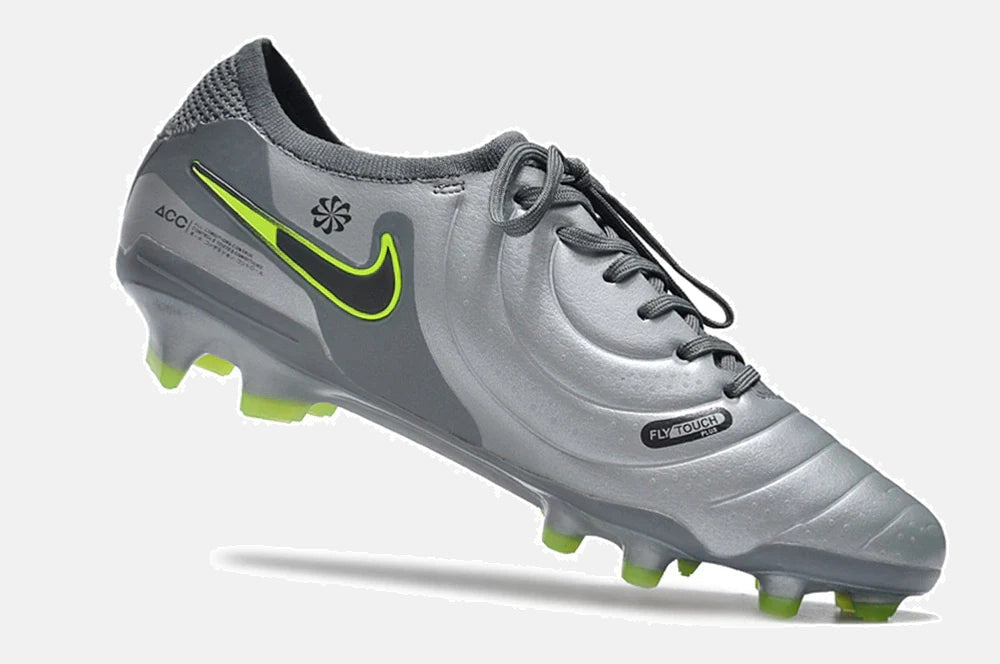 Chuteira Nike Tiempo Legend 10 FG - Prata - Pack Voltage - imagem 6
