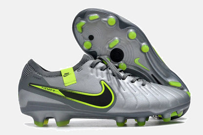 Chuteira Nike Tiempo Legend 10 FG - Prata - Pack Voltage - imagem 8