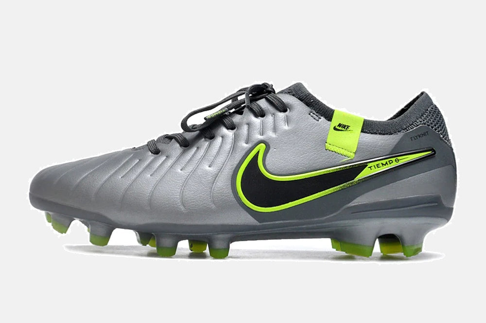 Chuteira Nike Tiempo Legend 10 FG - Prata - Pack Voltage - imagem 4