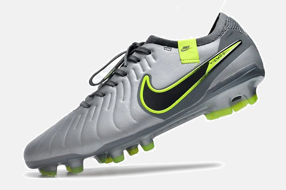Chuteira Nike Tiempo Legend 10 FG - Prata - Pack Voltage - imagem 5
