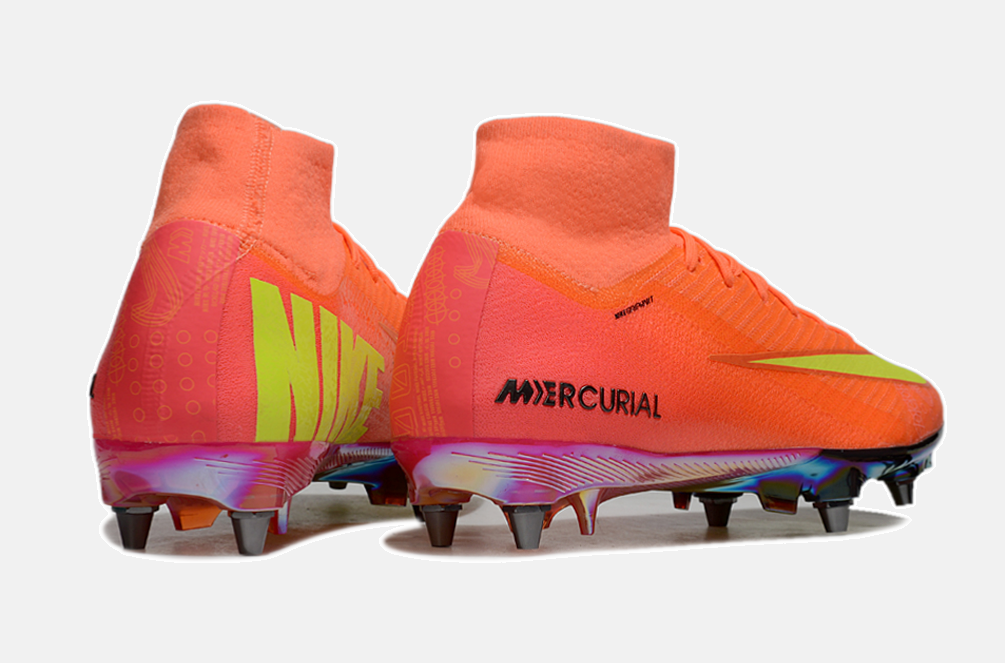 Chuteira Nike Zoom Mercurial SuperFly 10 Elite SG - Laranja - imagem 7