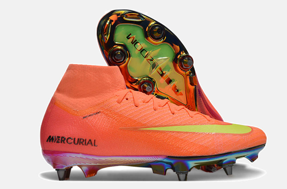 Chuteira Nike Zoom Mercurial SuperFly 10 Elite SG - Laranja - imagem 8