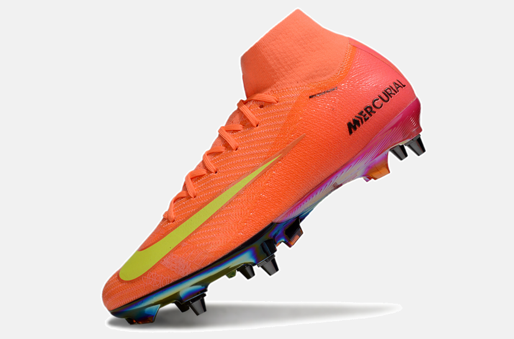 Chuteira Nike Zoom Mercurial SuperFly 10 Elite SG - Laranja - imagem 5