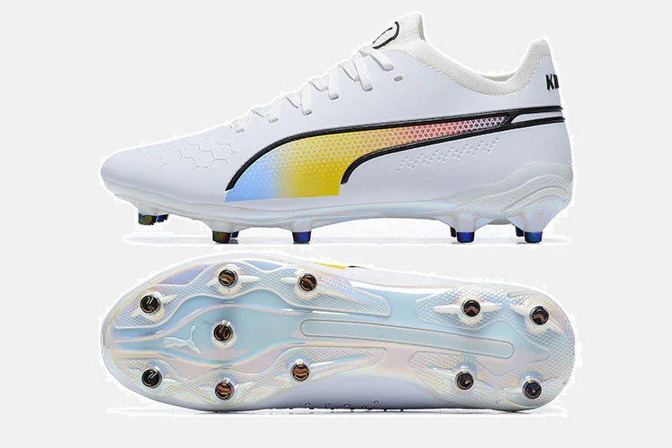 Chuteira Puma King Ultimate FG - vista traseira
