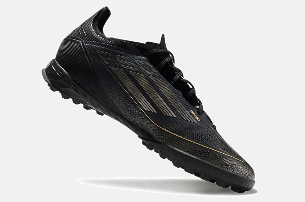 Chuteira Society Adidas F50.1 TF - Preta - vista traseira