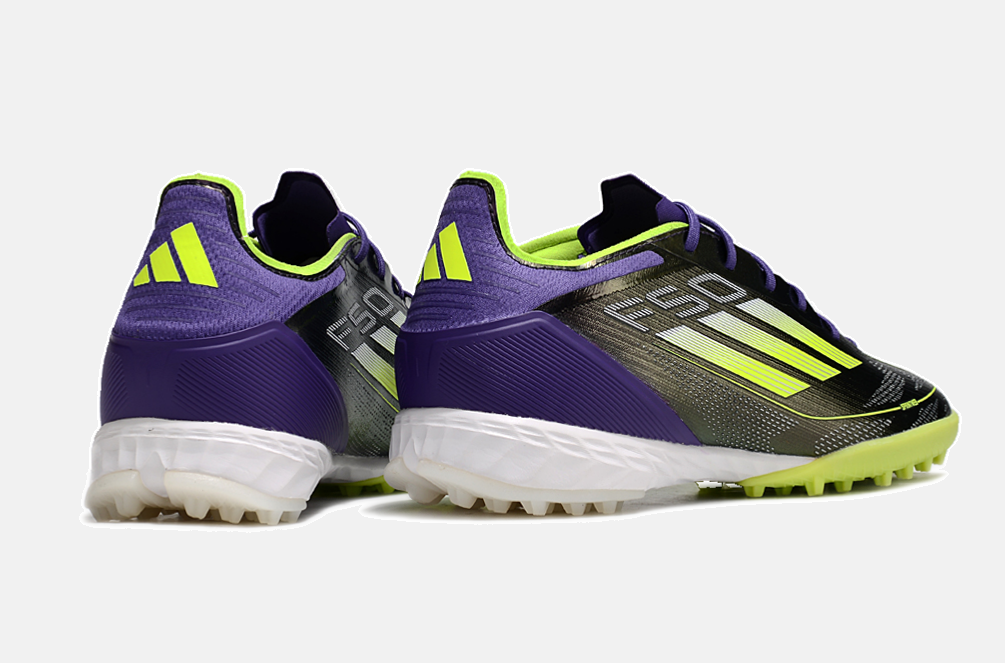 Chuteira Society Adidas F50.1 TF - Roxa e Laranja - imagem 4