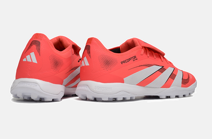 Chuteira Society Adidas Predator Elite Fold-Over Tongue TF - Laranja, Branca e Preta - imagem 7