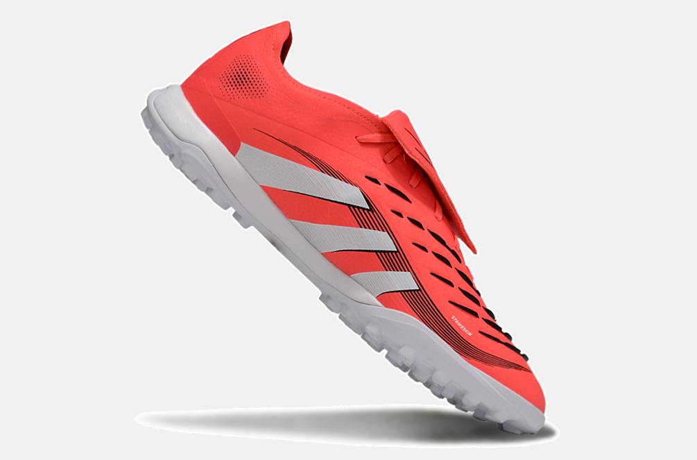 Chuteira Society Adidas Predator Elite Fold-Over Tongue TF - Laranja, Branca e Preta - imagem 6