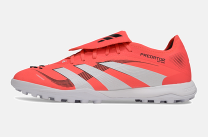Chuteira Society Adidas Predator Elite Fold-Over Tongue TF - Laranja, Branca e Preta - imagem 4