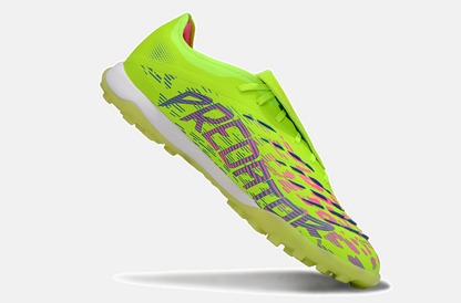 Chuteira Society Adidas Predator Elite Fold-Over Tongue TF - Verde, Rosa e Roxa - imagem 6
