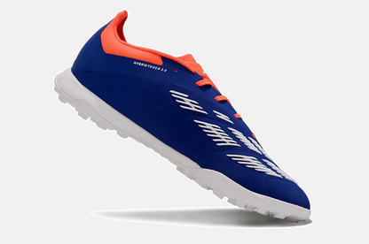 Chuteira Society Adidas Predator Elite 24 TF - Azul e Branca - vista traseira
