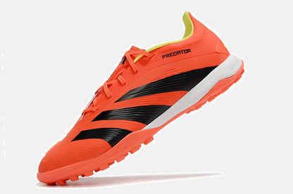Chuteira Society Adidas Predator Elite 24 TF - Laranja e Preta - detalhe