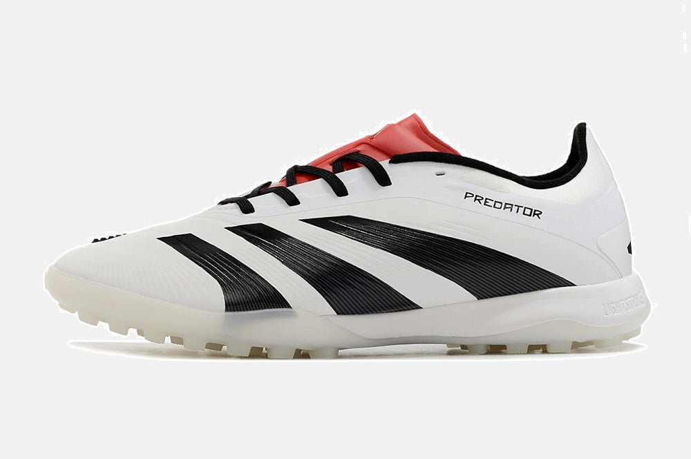 Chuteira Society Adidas Predator Elite 24 TF - Branca e Preta - imagem 7