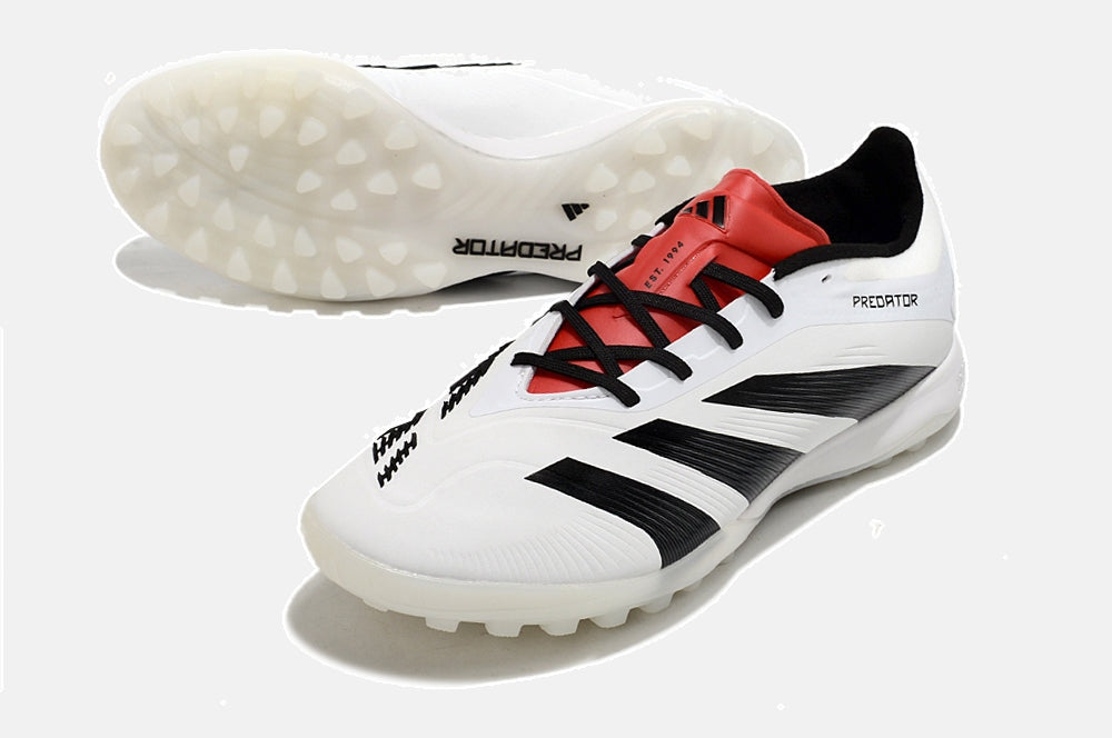 Chuteira Society Adidas Predator Elite 24 TF - Branca e Preta - imagem 4