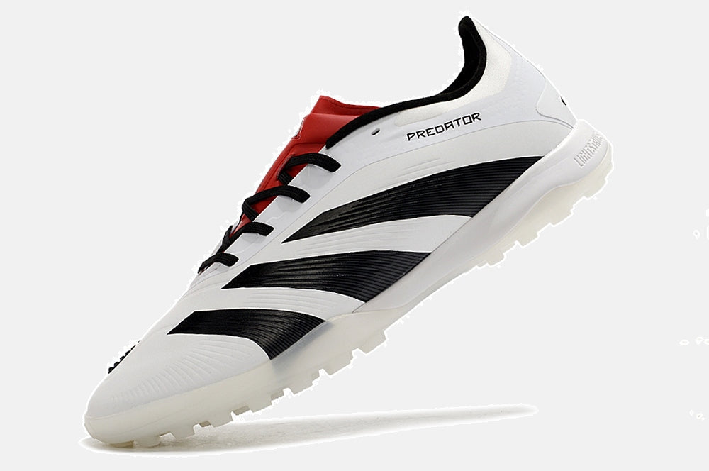 Chuteira Society Adidas Predator Elite 24 TF - Branca e Preta - detalhe