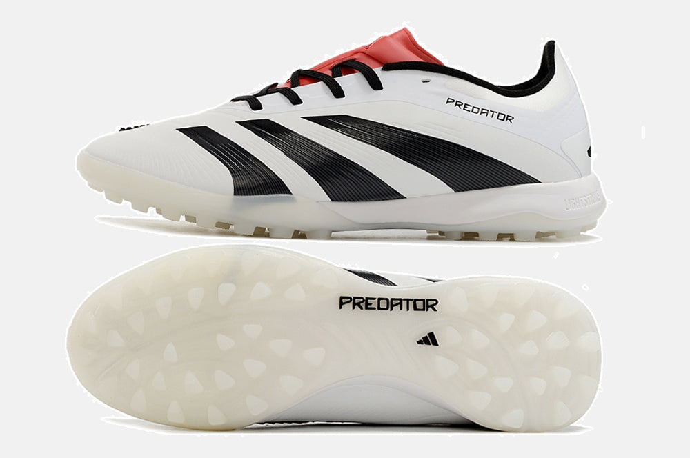 Chuteira Society Adidas Predator Elite 24 TF - Branca e Preta - imagem 6
