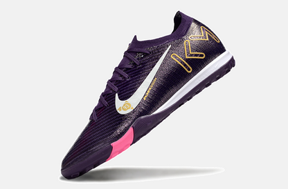 Chuteira Society Nike Air Zoom Mercurial Kylian Mbappe Vapor 16 Elite TF - Roxa - imagem 5