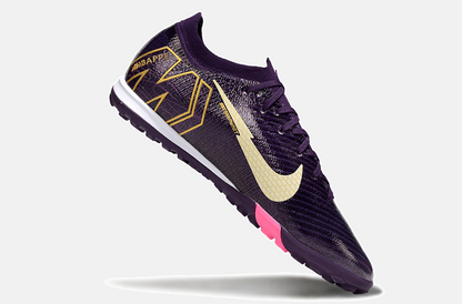 Chuteira Society Nike Air Zoom Mercurial Kylian Mbappe Vapor 16 Elite TF - Roxa - imagem 6