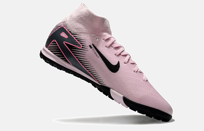 Chuteira Society Nike Air Zoom Mercurial Superfly 10 Elite TF - Rosa - vista traseira