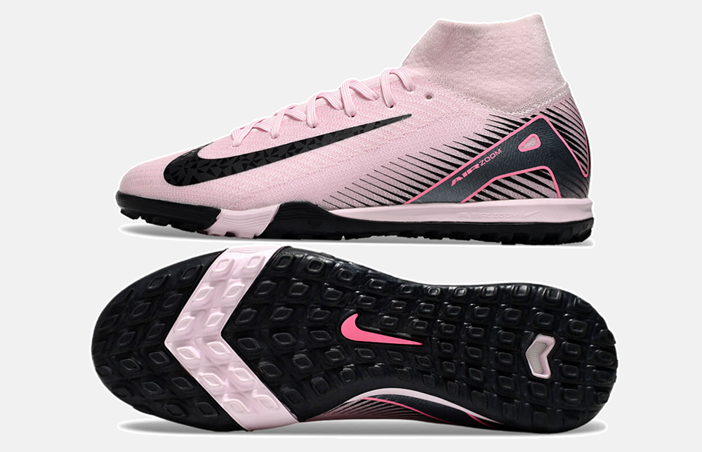 Chuteira Society Nike Air Zoom Mercurial Superfly 10 Elite TF - Rosa - imagem 6