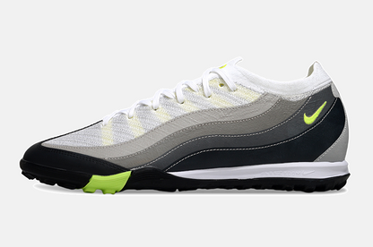Chuteira Society Nike Air Zoom Mercurial Vapor 16 Elite Air Max 95 TF - Branca e Preta - imagem 7