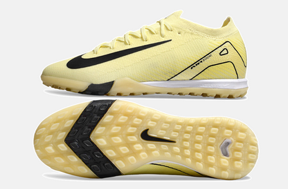 Chuteira Society Nike Air Zoom Mercurial Vapor 16 Elite TF - Amarela e Preta - detalhe
