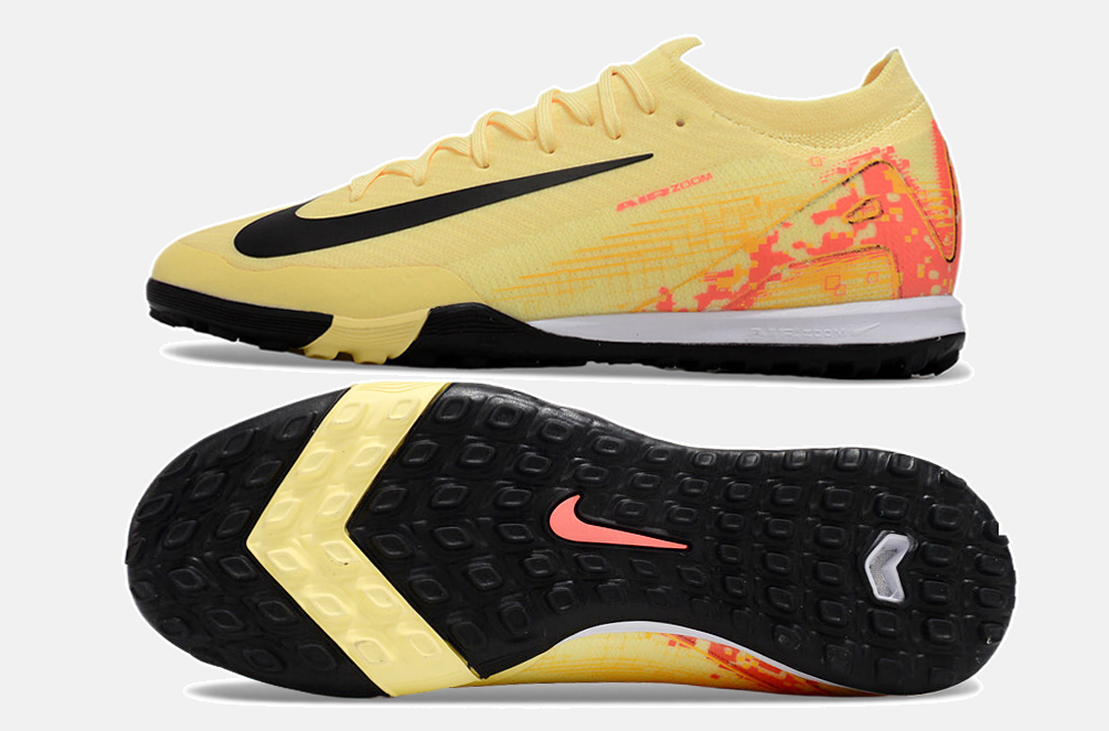 Chuteira Society Nike Air Zoom Mercurial Vapor 16 Elite TF - Amarela - imagem 6