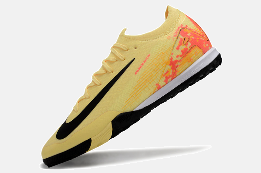 Chuteira Society Nike Air Zoom Mercurial Vapor 16 Elite TF - Amarela - detalhe