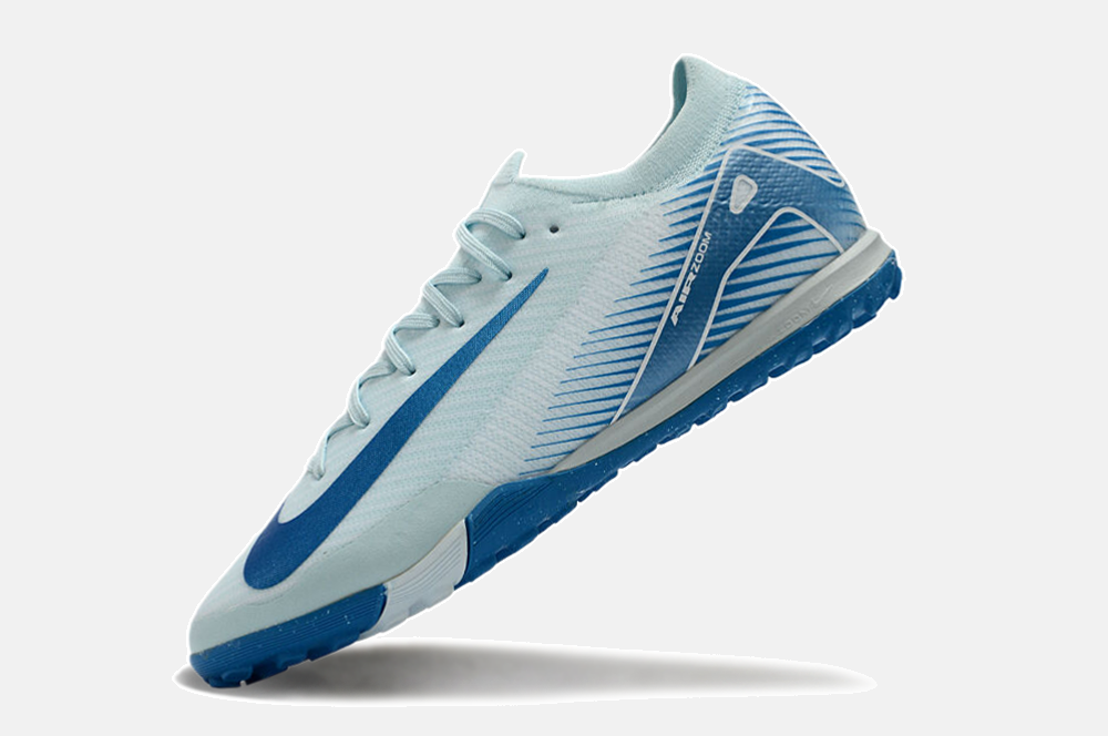 Chuteira Society Nike Air Zoom Mercurial Vapor 16 Elite TF - Azul - detalhe